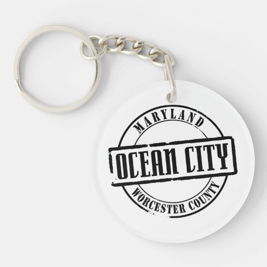 Ocean City Title Sleutelhanger (Voorkant)