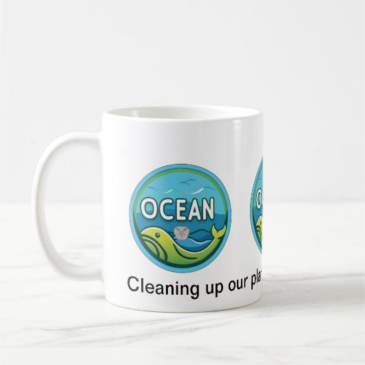 Ocean Clean Up Cup Koffiemok (Links)