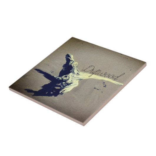 Ocean Coastal Driftwood Tegeltje (Zijkant)