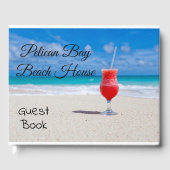 Ocean Cocktail Beach House Home Guest Book Gastenboek (Voorkant)
