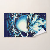 Ocean Coffee Dream Bad Handdoek (Handdoek)