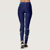 Ocean Coffee Dream Leggings (Achterkant)