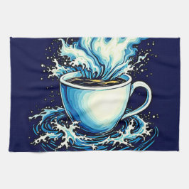 Ocean Coffee Dream Theedoek