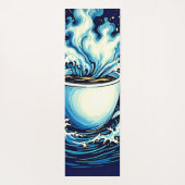 Ocean Coffee Dream Yogamat (Achterkant)
