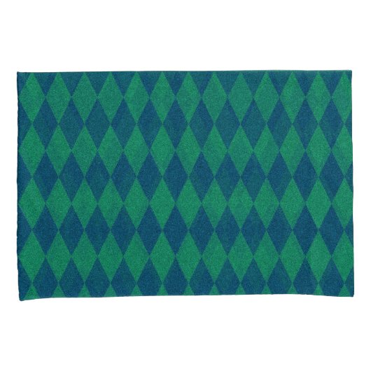 Ocean Color Diamond Glitter Kussensloop (Voorkant-Rechts)