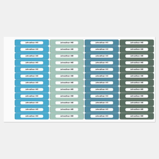 Ocean Color Palette Coastal Hue Name Organization Labels (Vel)