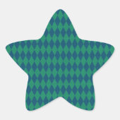 Ocean Colors Diamond Glitter Ster Sticker (Voorkant)