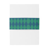 Ocean Colors Diamond Glitter Uitnodigingen Wikkel (Achterkant Voorbeeld)