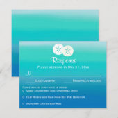 Ocean Colors RSVP Kaartje (Voorkant / Achterkant)