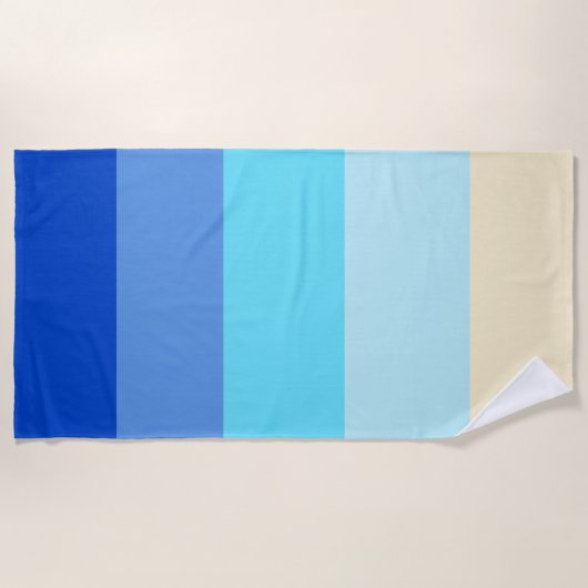 Ocean Colours Stripes Strandlaken (Voorkant)