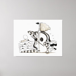 OCEAN CONCERT FOR SOFIA CANVAS AFDRUK