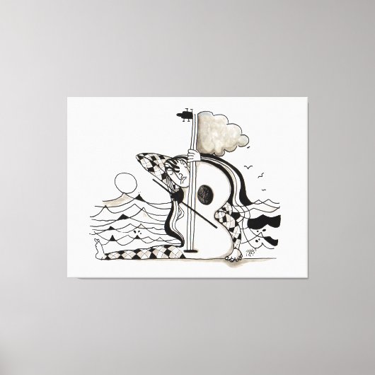 OCEAN CONCERT FOR SOFIA  CANVAS AFDRUK (Voorkant)