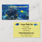 Ocean Coral Reef Themd Visitekaartje (Voorkant / Achterkant)