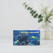 Ocean Coral Reef Themd Visitekaartje (Staand voorkant)