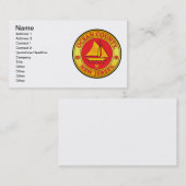 Ocean County Visitekaartje (Voorkant / Achterkant)