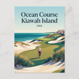 Ocean Course Kiawah Island VS Briefkaart