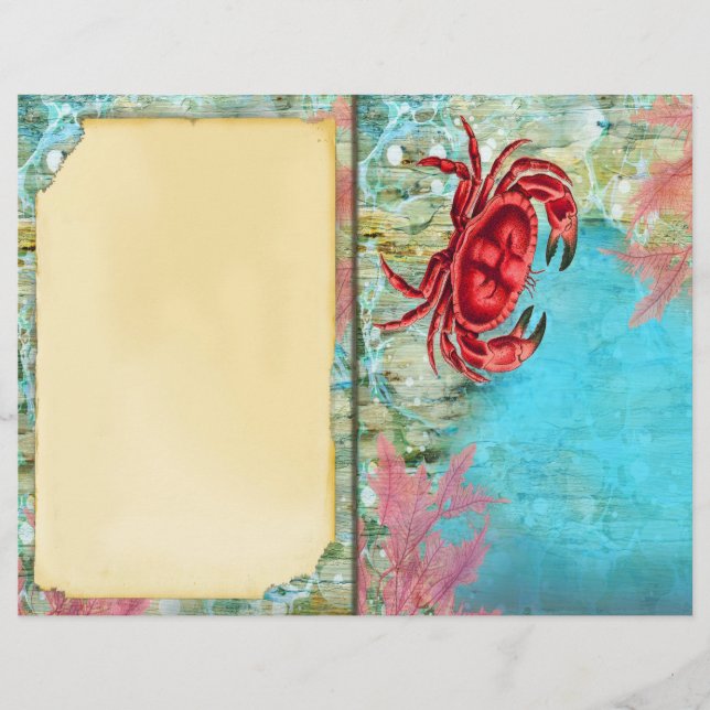  Ocean Crab Journal Page (Voorkant)
