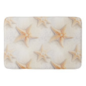 Ocean Cream Peach Beach Starfish Badmat (Voorkant)