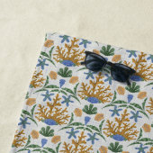 Ocean Creature Pattern Strandlaken (In situ)