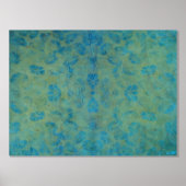 Ocean Creatures Gold Foil Print (Voorkant)