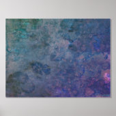 Ocean Creatures II Silver Foil Print (Voorkant)