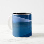 Ocean Creatures Tweekleurige Koffiemok (Voorkant links)
