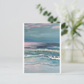 Ocean Cricket - Beach Seascape Briefkaart (Staand voorkant)