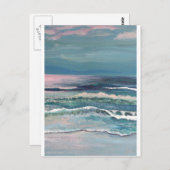 Ocean Cricket - Beach Seascape Briefkaart (Voorkant / Achterkant)