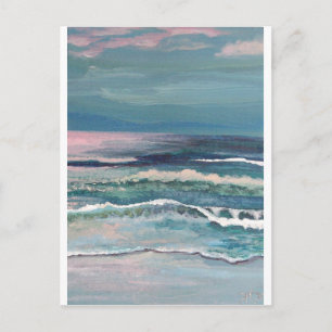 Ocean Cricket - Beach Seascape Briefkaart
