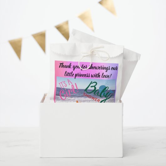 Ocean Critters Baby shower Bash Bedankzakje (Feest)