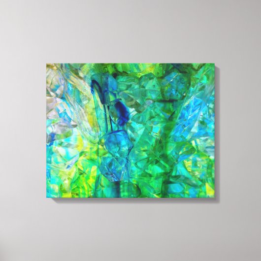 Ocean Crystals 2 20x16 canvas print (Voorkant)
