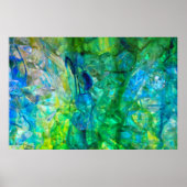 Ocean Crystals 2 36x24 poster (Voorkant)