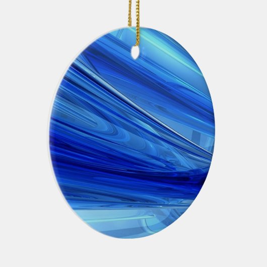 Ocean Current Keramisch Ornament (Rechts)