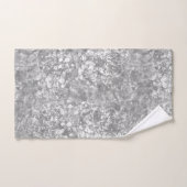Ocean currents & Bubbles Grey Towel set Bad Handdoek (Handdoek)