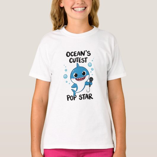 Ocean cutest pop star t-shirt (Voorkant)