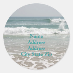 Ocean Dancing Address Label