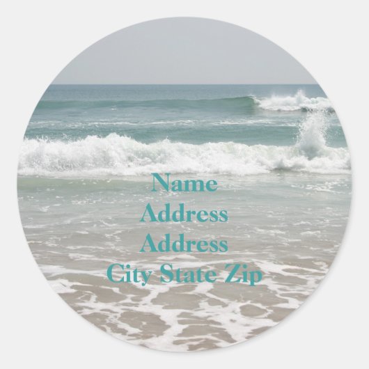 Ocean Dancing Address Label (Voorkant)