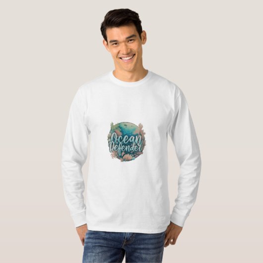 Ocean Defender T-shirt (Voorkant volledig)