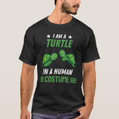 Ocean Dierenvriend Zee Turtle Costume Gift Turtle T-shirt (Voorkant)