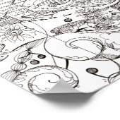 Ocean dip - poster print (Hoek)