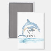Ocean Dolphin Magneet (Voorkant / Achterkant)