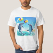 Ocean Dolphins T-shirt (Voorkant)