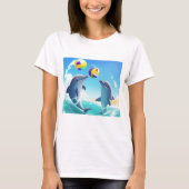 Ocean Dolphins T-shirt (Voorkant)