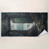 Ocean Door Beach Handdoek (Voorkant)