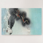 Ocean Dragon Rising naar Mt. Fuji HOKUSAI Ukiyo-e Legpuzzel (Horizontaal)