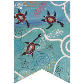 Ocean Dreaming Aboriginal Art Bunting Vlaggetjes (Tweede vlag)