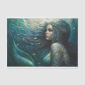 Ocean Dreaming Mermaid Tissuepapier (Voorkant)