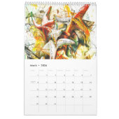 Ocean Dreams 2026 – Abstract Sea Creatures in Vivi Kalender (Mar 2026)