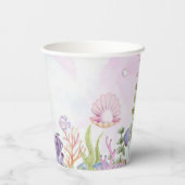 Ocean Dreams Baby shower Cups Papieren Bekers (Achterkant)