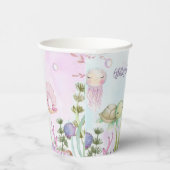Ocean Dreams Baby shower Cups Papieren Bekers (Rechts)